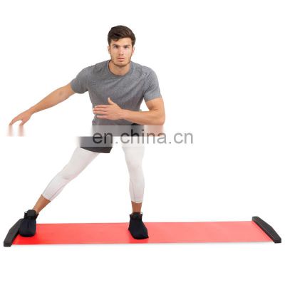 Exercise Guide For Low Impact Balance Training Slide Board Training With End Stops Slide Board