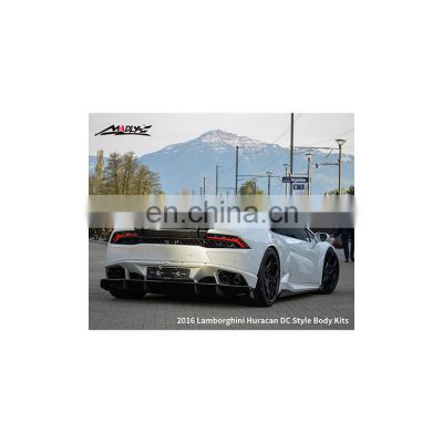 GT LP610 Spoiler for Lamborghini Huracan LP610 Wing for Lamborghini Huracan spoiler MC Style Carbon Fiber body kits