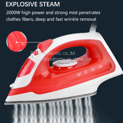 Foreign trade household steam iron portable ironing machine three speed temperature regulating pressure type high power electric iron