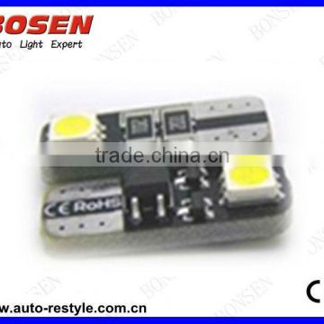 2013 non-polarity Canbus LED lamps T10-2SMD-5050-CB