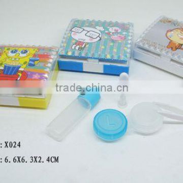 2013 new style cute contact lense cases, contact lense case,contact lens case travel kit