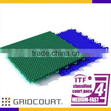 Hot sale! Outdoor Suspended Interlocking tennis court floor