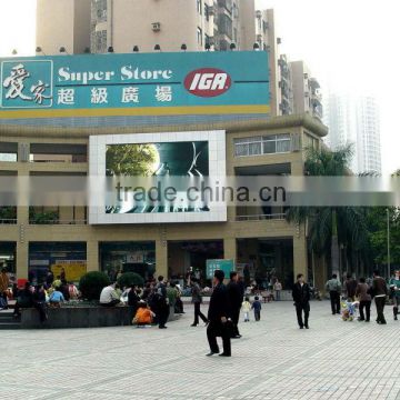 P16mm advertising led display video led display/outdoor led monitor
