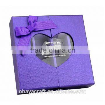 LUXUTY PAPER CHOCOLATE AND SOAP BOXES FOR VALENTINE'S DAY