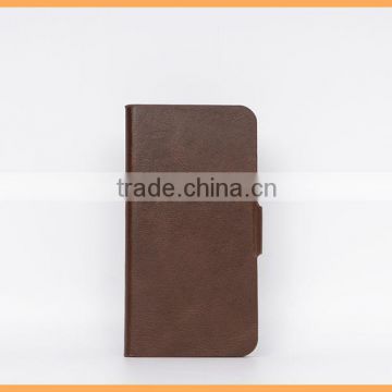 Custom wallet leather personalized mobile case for iphone