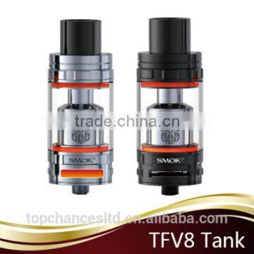 2016 100% Original Smok TFV8 6.0 ml Tank /Black/Silver TFV8, Authentic Smok TFV8 Tank In Large Stock