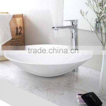 Solid surface freestanding bath basin XA-A02