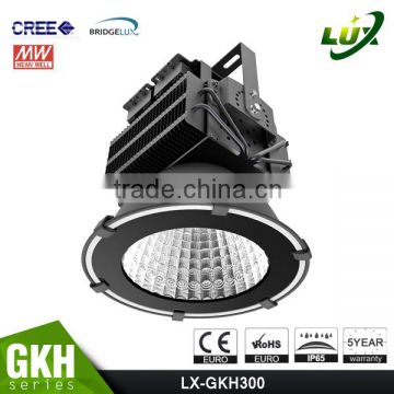 5 Years Warranty, UL Approved #481383, Sports Lights, Copper Heat Pipe Design, Meanwell Driver, 300W LED Outdoor Flood Lights