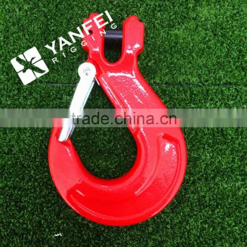 Factory Price G80 Clevis Safety Sling Hook With Latch