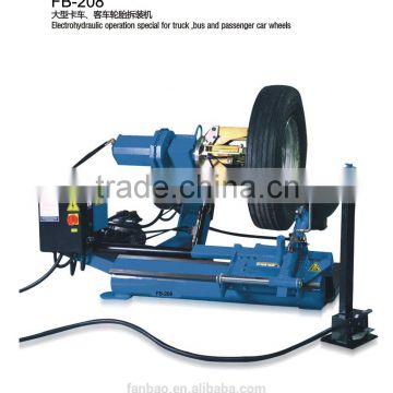 Car Tyre Changer Movable controlling unit Adjustable clamping force