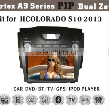 8.0inch HD 1080P BT TV GPS IPOD Fit for chevrolet S10/HCOLORADO 2013 car audio player with gps