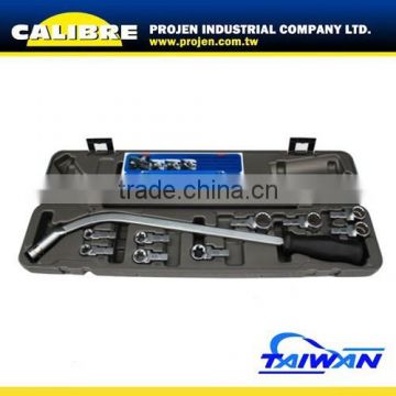 CALIBRE Universal 15pc 12-19mm E10-E18 Serpentine Belt Tool kit serpentine belt wrench set