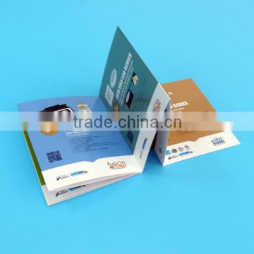 Custom accordion fold brochure printing