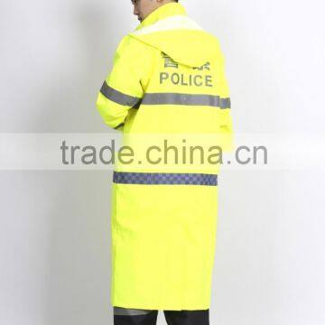 Government police long Raincoat Woodland Jacket Army Rain Suits Of Military Camouflage