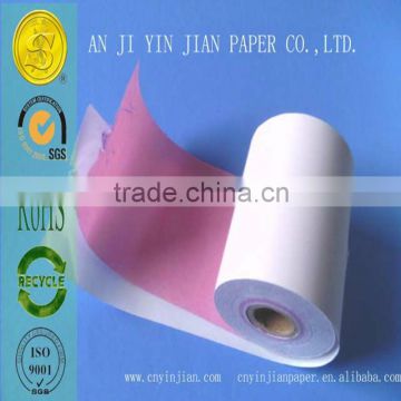 high quality 2-ply printed NCR paper rolls