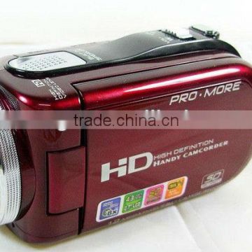 Hot-sell Digital Video Camera Camcorder HD DV 12MP 8X Zoom 2.7 TFT LCD Screen free shipping In Original Box