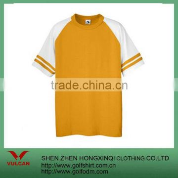 Cotton/Polyester Sportswear Sleeve Stripe Six-Ounce Jerseys