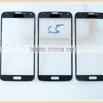 For Galaxy s5 i9600 front glass lens , for samsung galaxy s5 glass lens