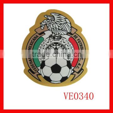 Custom soccer patches and blazer badge embroidery and emblems 3d woven label                        
                                                Quality Choice