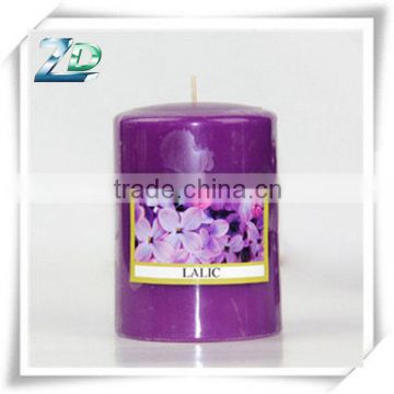 Wholesale Decorative Household Unscented Pillar Candles