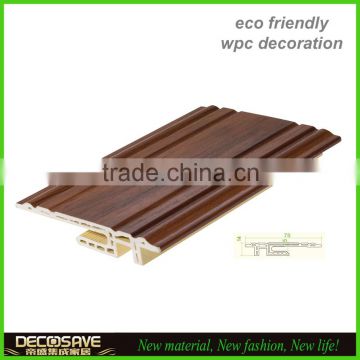 china manufacture europe style wpc skirting tile