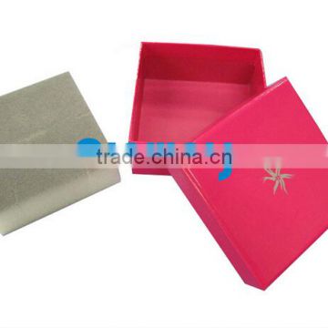 jewellery packaging box with foam tray lid and base box
