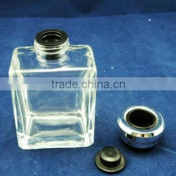 aromatherapy bottle,fragrance bottle with glass lid,aroma reed diffusers