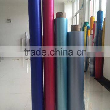 2016 factory sale colored pvc plastic film rolls for stationery