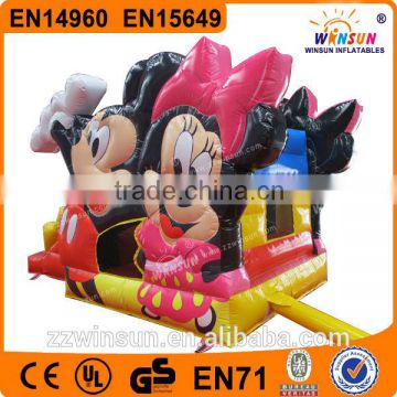 2014 newest outdoor inflatable castle mickey mouse