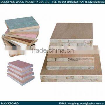 Good quality melamine blockboard from china