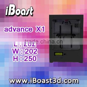 best 3D printer iBoast advance X1 3D Printer /Dual-nozzles support dual-color printing (X102)