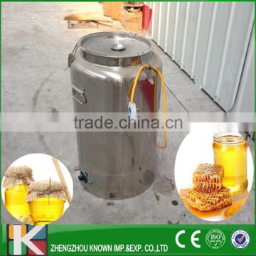 beekeeping supplies with valve and heater stainless steel honey tank
