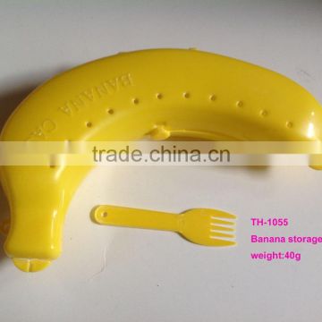 Banana shape storage box and food container
