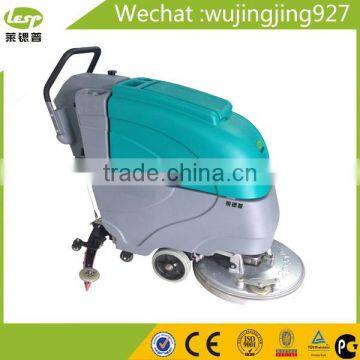 Battery powered electric hand compact floor scrubber with CE