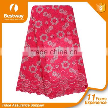 100% Cotton Swiss Voile Laces Fabric SL0409-8