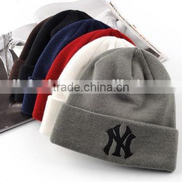 cheap price wholesale mens knitted beanie