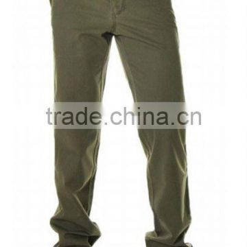 Mens wrinkle free cotton cansual pants
