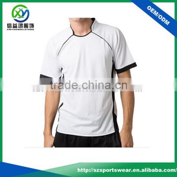 Crew neck mens new style 100% polyester pique fabric sports t shirts