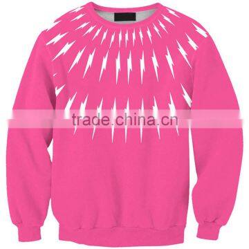 Custom sublimation full printed bulk sweatshirt