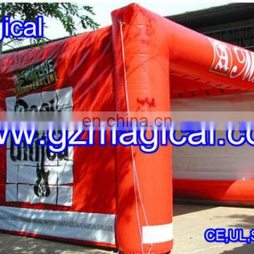 Red Colour Inflatable Booth for Outdoor Use
