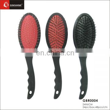 Dinshine Professional hair product factory price brush paddle cushion hairbrush comb