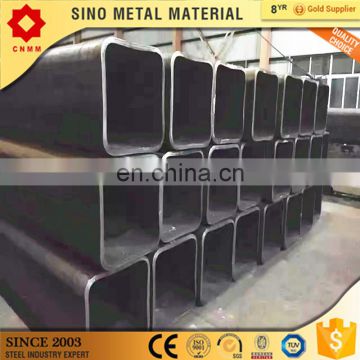 a106 gr.c 150*150mm welded carbon erw black rectangular steel tube thin-wall square pipe