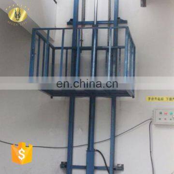7LSJD Shandong SevenLift hydraulic platform elevator 4 posts vertical lifts for residential buildings