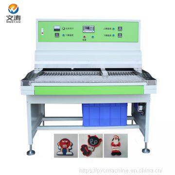 soft pvc oven for pvc rubber label/patch