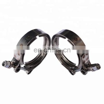Diesel engine Stainless steel 6BT 3415547 V band clamp for tractors