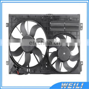 Electric Cooling Fan / Condenser Fan / Radiator Fan Assembly 1TD121203B for VW Touran 1.8 Caddy Bora