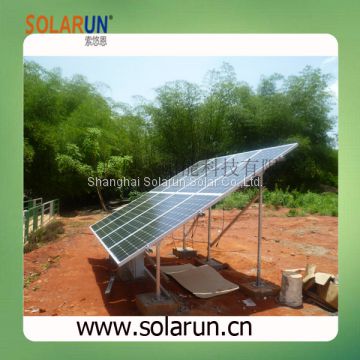 ground solar mounting system (Solarun Solar)