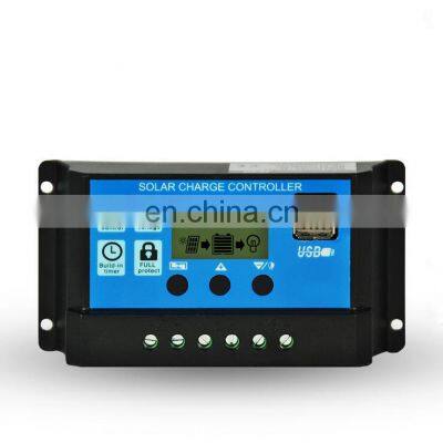 Smart Solar Charge Controller 12V 24V 30A Automatic Solar Battery Panel Controller Universal USB 5V Charging LCD Display