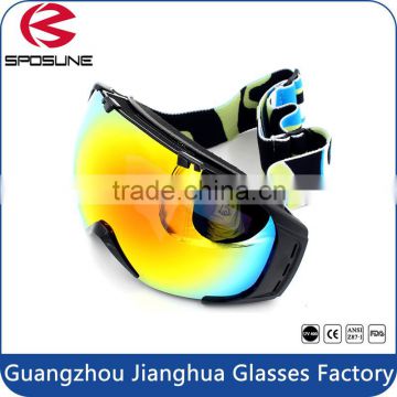 Prefect skate ski goggles detachable lens supper wide double lens anti fog youth snowboard goggles