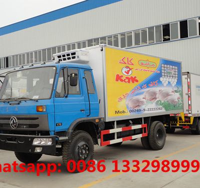 factory sale best price 10T-15T dongfeng brand refrigerated truck for sale